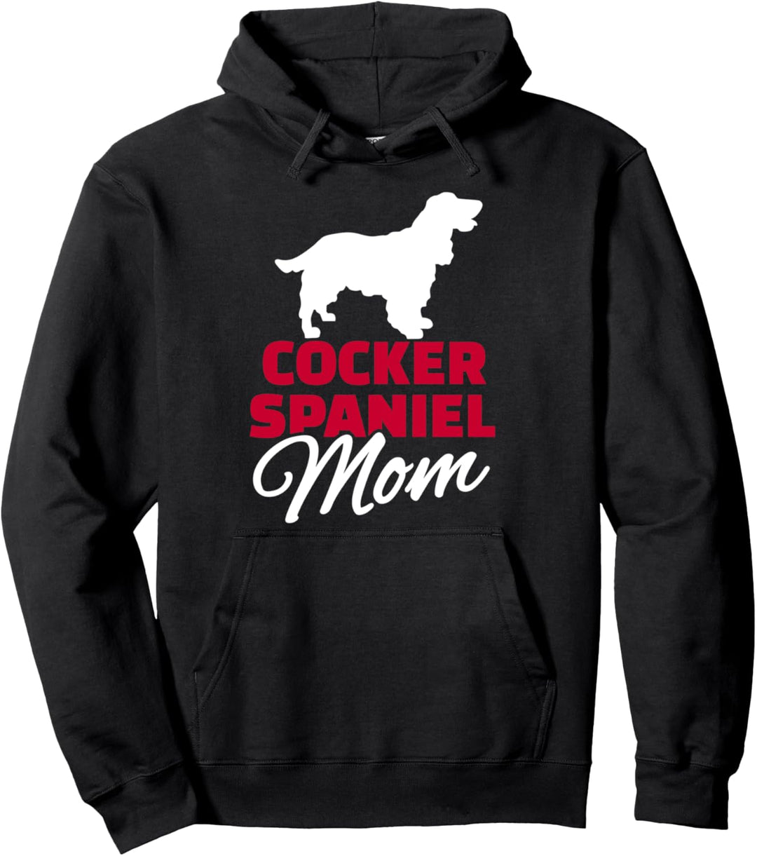 Cocker Spaniel Mama Pullover Hoodie
