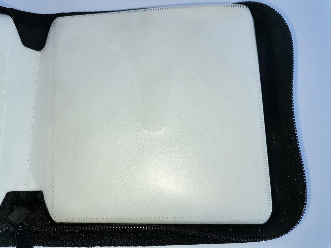 Tillmann Media CD-Tasche zur Archivierung von 20 Discs/CD/DVD/Blu-Ray – Menge: 12 Stück – CD Organiz