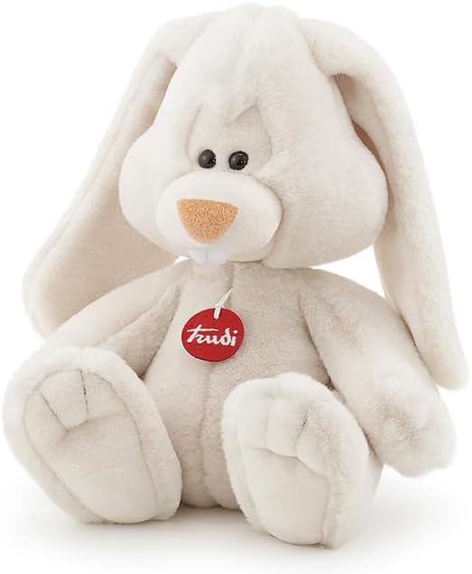 trudi 13701 Klassik Plüschhase ca. 37 cm, Grösse M, hochwertiges Stofftier mit weichen Materialien,
