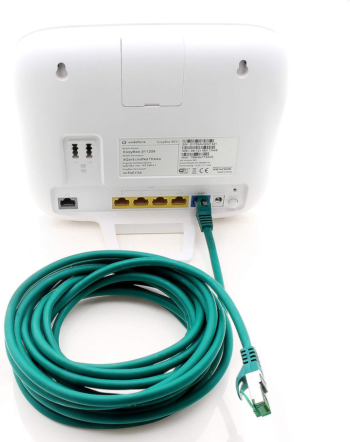 2 M Cat.7 Netzwerk-Kabel 10 Stück Cat7 Patch-Kabel LAN-Kabel Ethernet RJ45 10 Gbit/s (Alle Internetg
