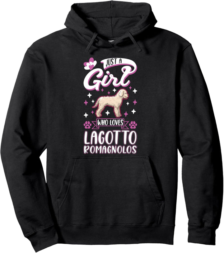 Lagotto Romagnolo Mädchen Trüffelhund Lagotto Pullover Hoodie