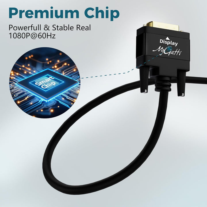 USB 3.0 auf DVI AdapterKabel 1 m,Typ-A Stecker auf DVI Stecker Bidirektionale,1080P Full HD für Fern