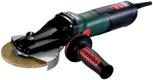 Metabo Flachkopf-Winkelschleifer WEVF 10-125 Quick Inox (613080000) Karton, 1000 Watt, Scheiben-Ø: 1