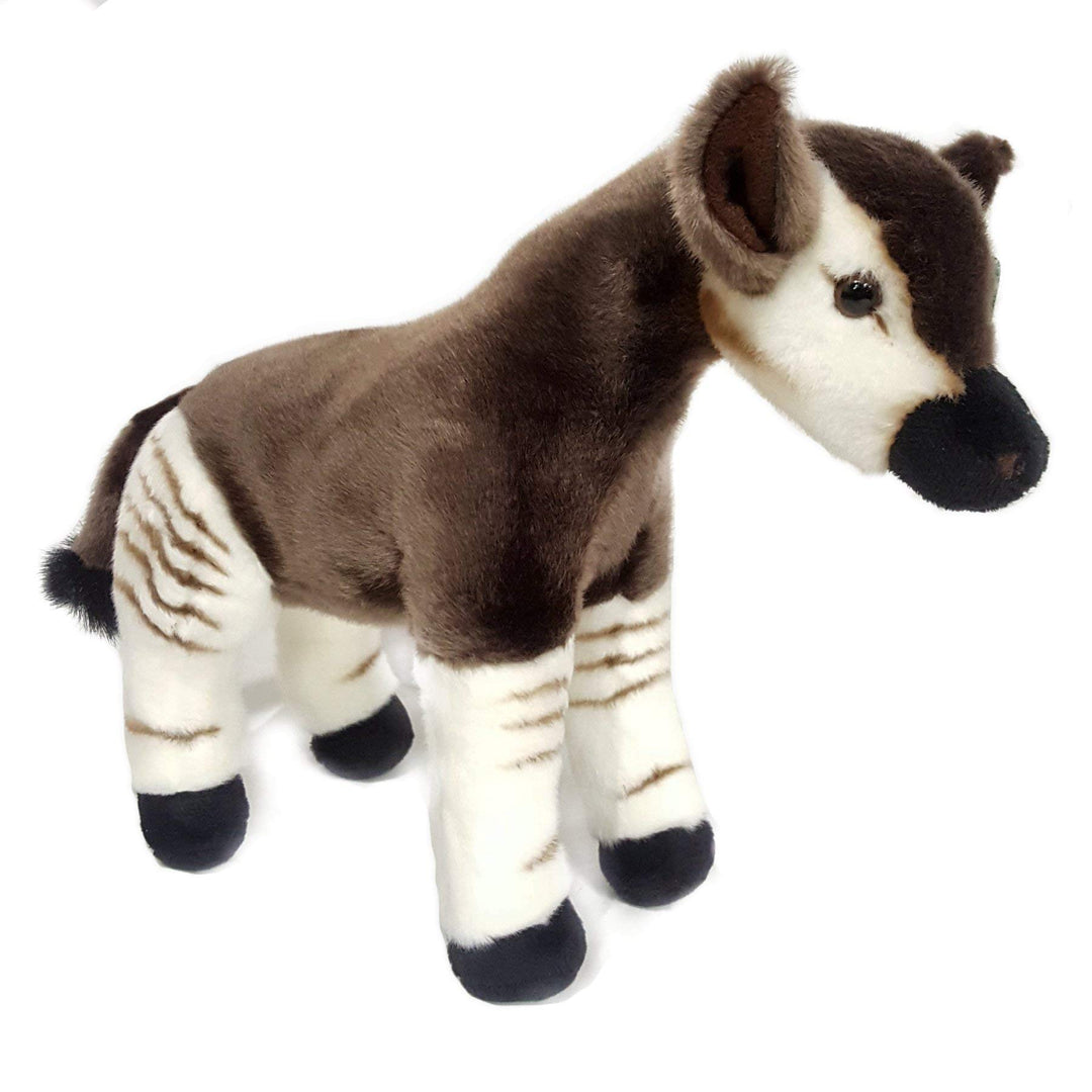 Ravensden 32 cm stehendes Okapi Kuscheltier - Geschenkidee - Plüschtier