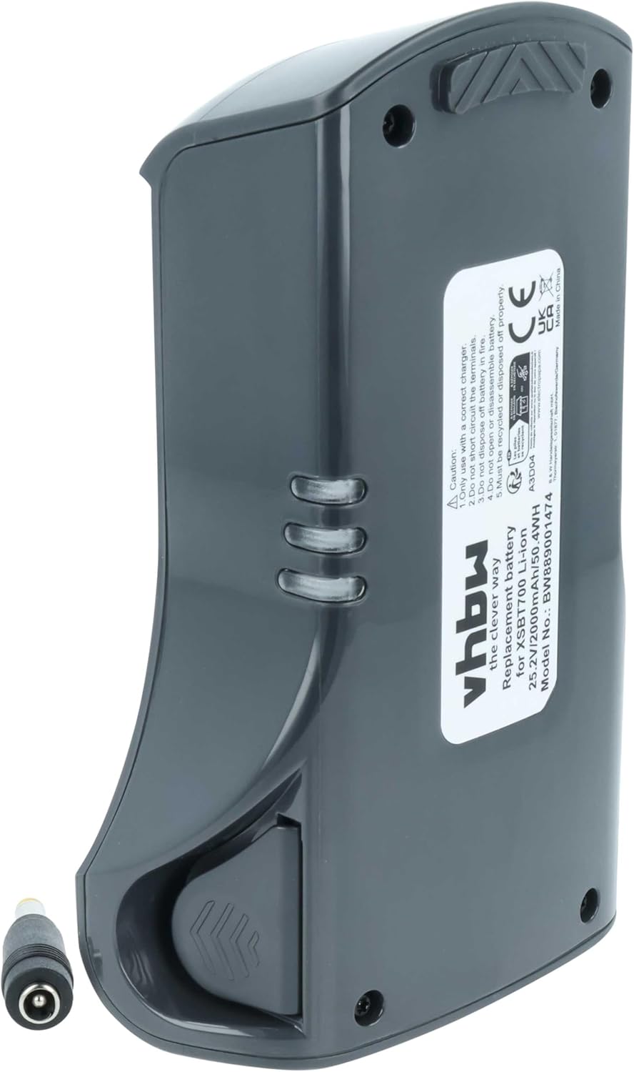 vhbw Akku kompatibel mit Shark DuoClean IZ201, IZ251 Staubsauger (2000 mAh, 25,2 V, Li-Ion)