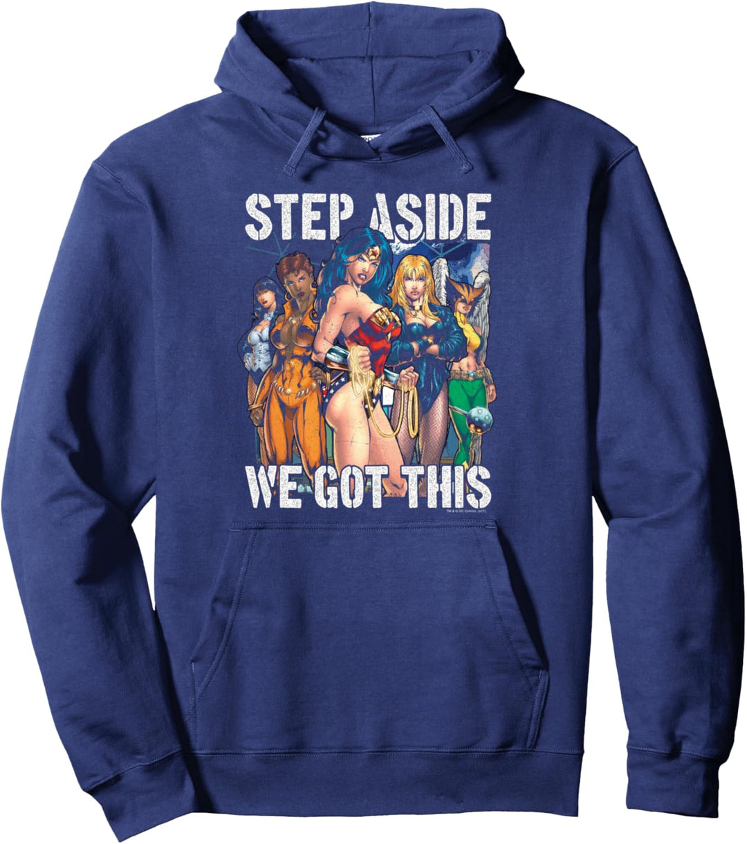 Justice League Heroines Pullover Hoodie
