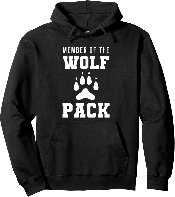Mitglied des Wolfs Pack Wölfe Pullover Hoodie