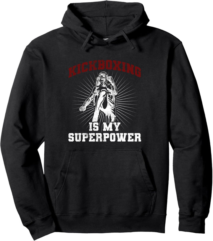 Kickboxer Kampfsport Martial Arts Kickboxing Kickboxen Pullover Hoodie