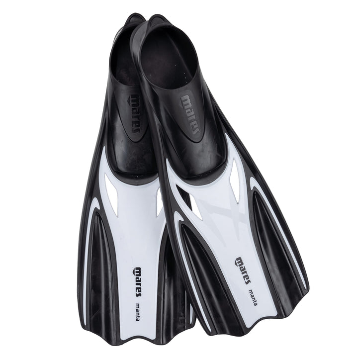 Flosse Mares Aquazone Manta, Schnorchelflosse Erwachsene – Unisex 36/37 Weiss, 36/37 Weiss