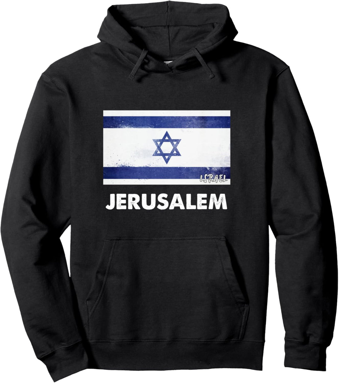 Jerusalem Israel Pullover Hoodie
