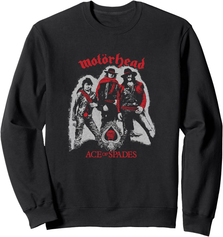 Motörhead - Red Ace Vintage - 40th Anniversary Sweatshirt