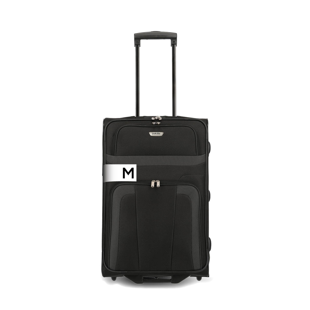paklite Reisekoffer mit 2 Rollen, Rollkoffer mittelgross, ORLANDO, klassischer Weichschalen Trolley