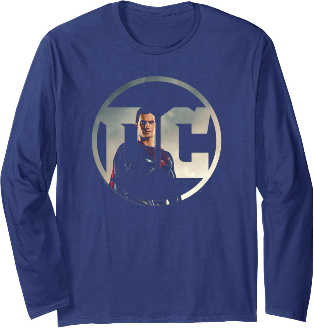 Justice League Movie DC Comics Superman Langarmshirt