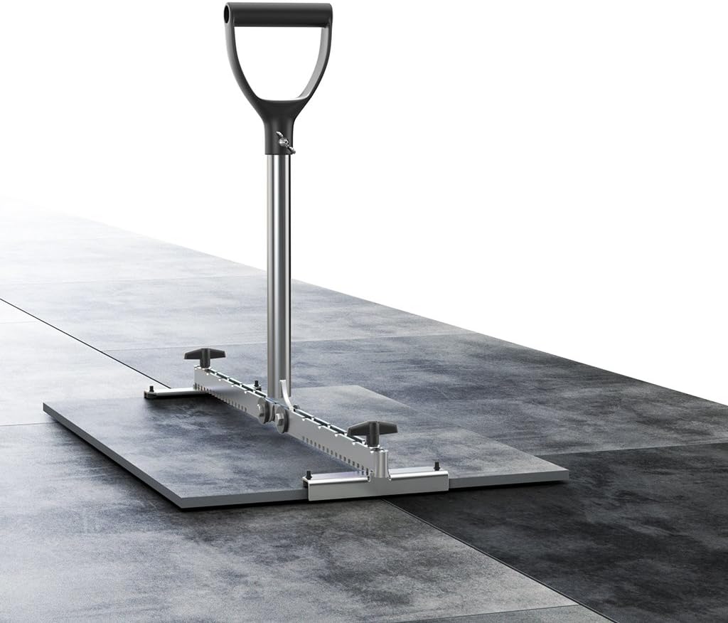 LANGFIT® Plattenheber 30 bis 62cm SET - Rückenfreundlich durch extra langen Griff - Made in Germany