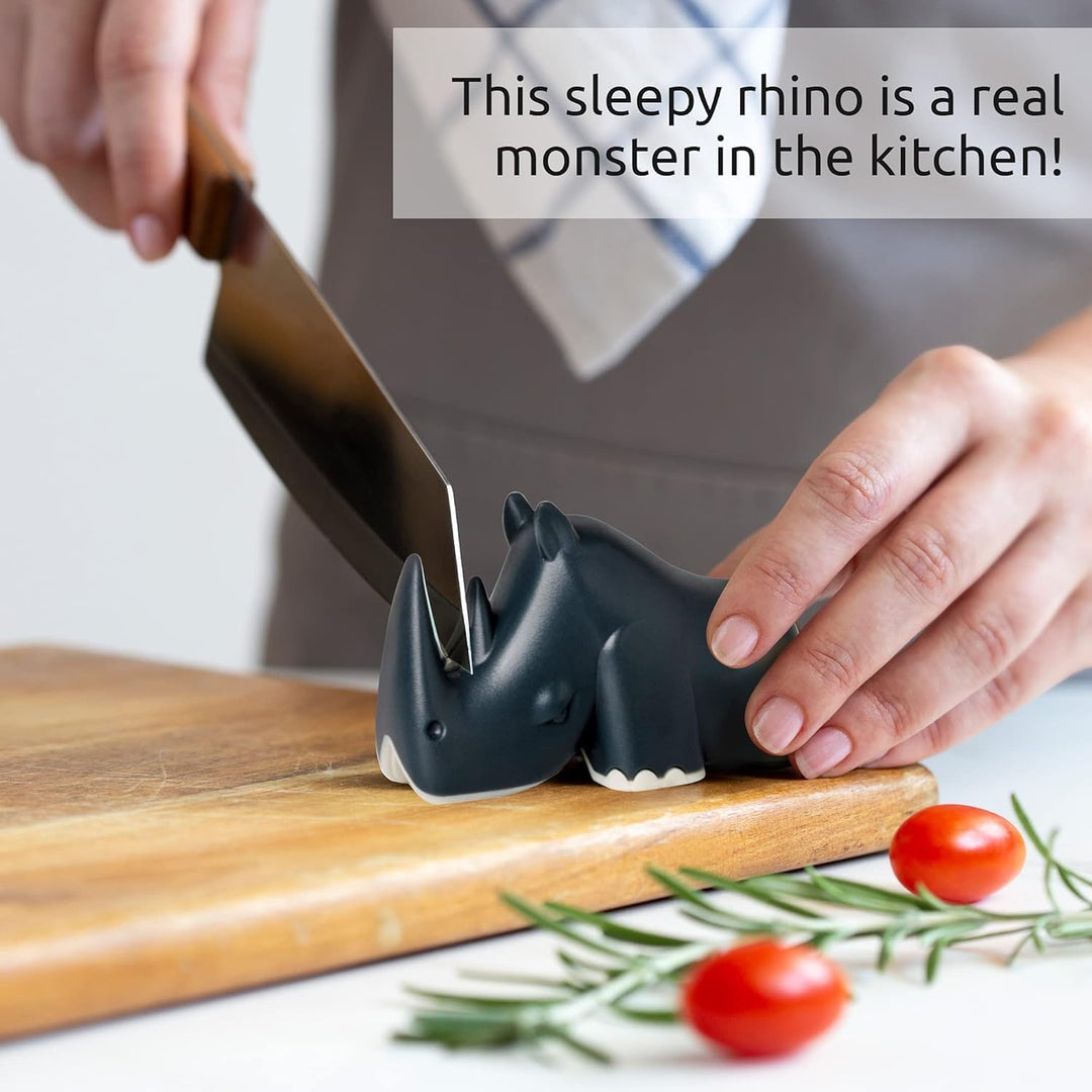 OTOTO Blade Knife Sharpener - Keep Knife Sharper with the Best Knife Sharpener - Fun Kitchen Gadgets