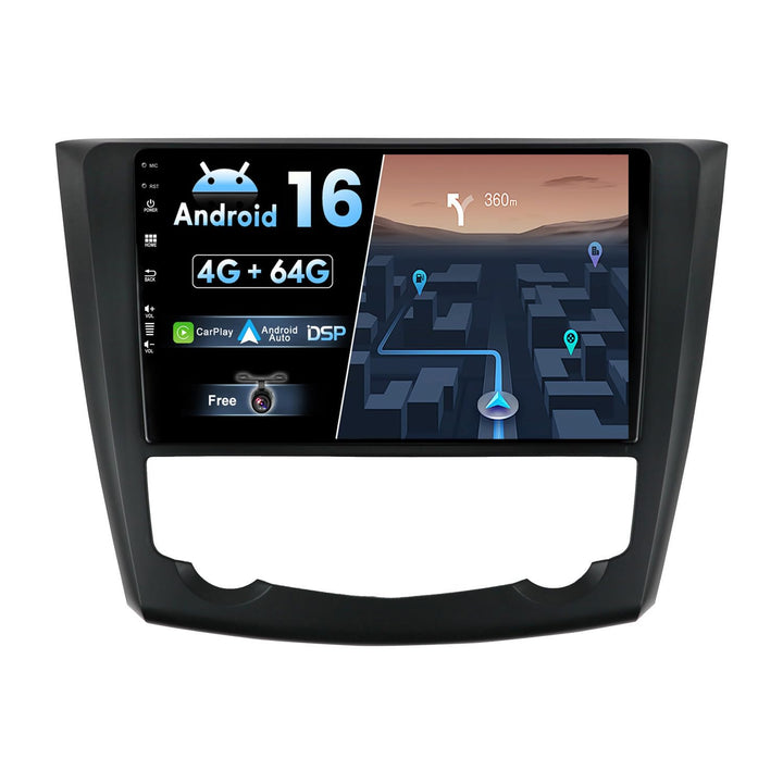 JOYX Android 12 IPS Autoradio Passt für Renault Kadjar (2015-2019) - Eingebautes CarPlay Android Aut