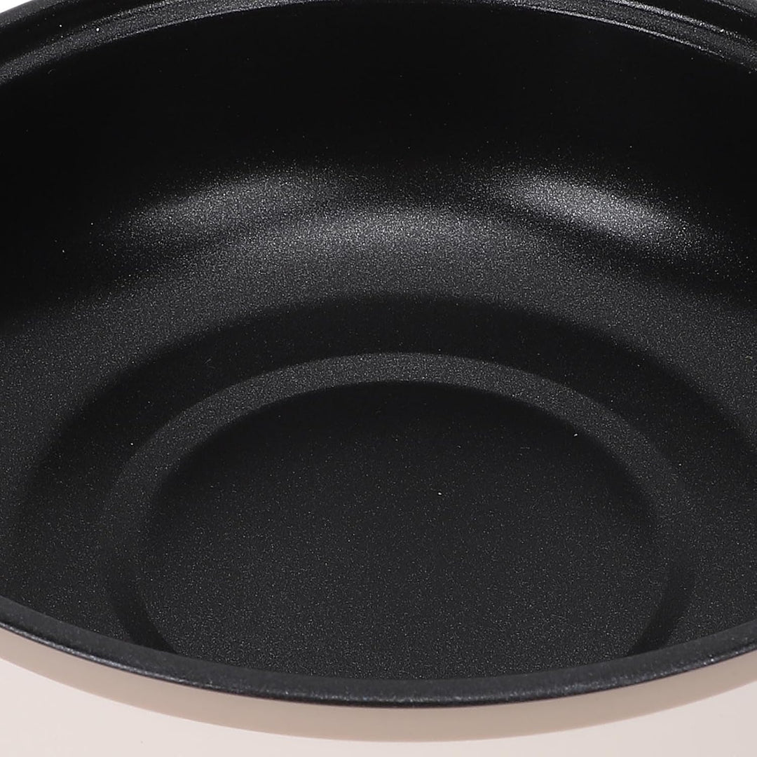 Hot Pot Electric Ramen Cooker, 3L Grosse Kapazität Tragbarer Heisser Pot -Schnellnudeln Kocher Multi