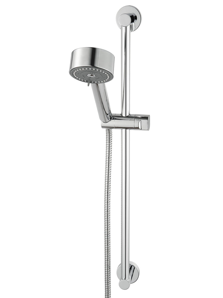 Haceka Kosmos Chrome 1123618, Duschwandstange inklusive Brause-Set