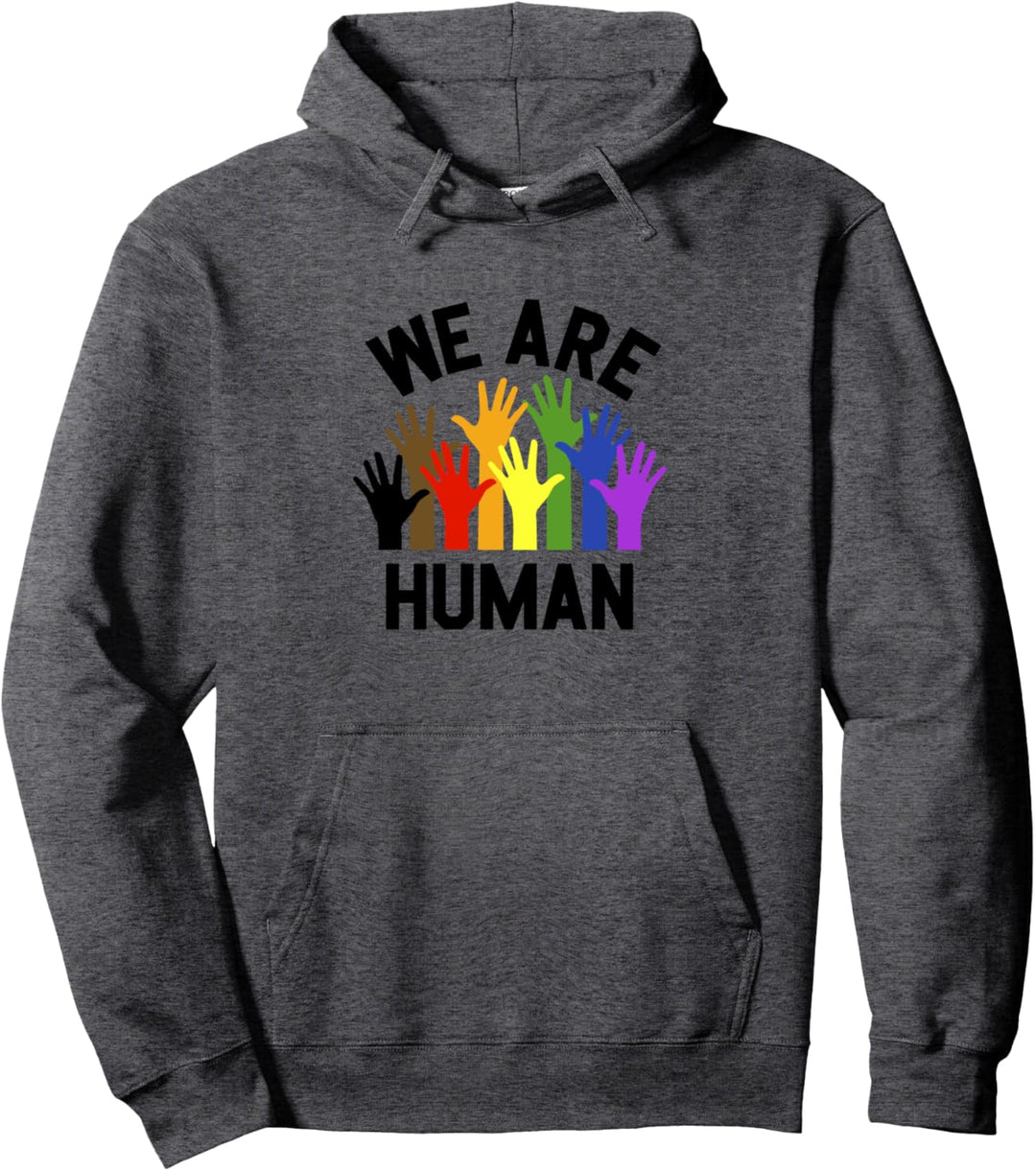 Trendy Pride Human Pullover Hoodie