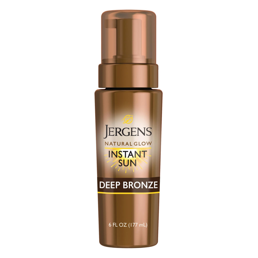 Jergens Natural Glow Instant Sun Sunless Tanning Mousse, DARK (Selbstbräuner)