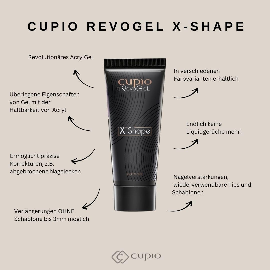 RevoGel Cupio X-Shape - Lunar Sparkle 30g