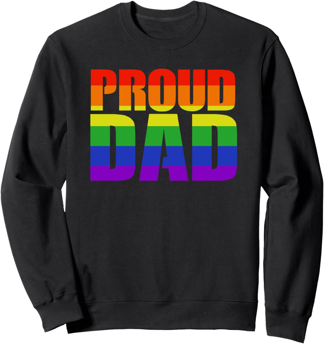 LGBTQIA Gay Pride Queer Regenbogen Papa Pride Month LGBT Sweatshirt