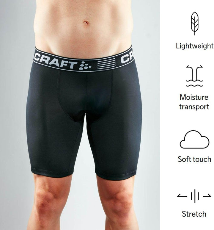 Craft Herren Greatness Bike Shorts M Radunterhose M Black/White, M Black/White