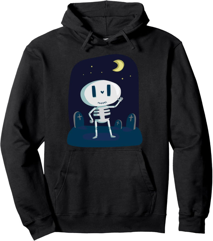 Tanzendes Skelett Pullover Hoodie