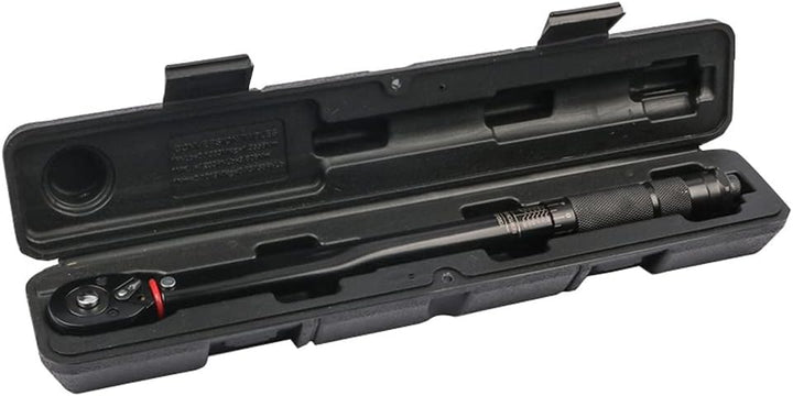 Drehmomentschlüssel, 10 mm (3/8"), 19-110 Nm, Schwarz Drehmoment-Schlüsse - Gesamtlänge: 370 mm, 3/8