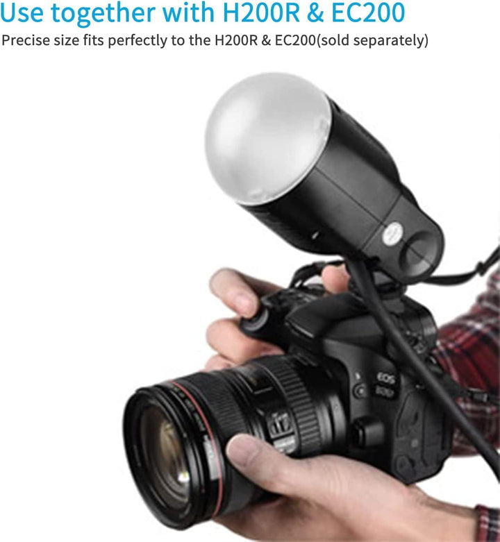 Godox AK-R11 Diffusor Dome für GODOX V1 Rundkopfblitz für GODOX AD100Pro H200R