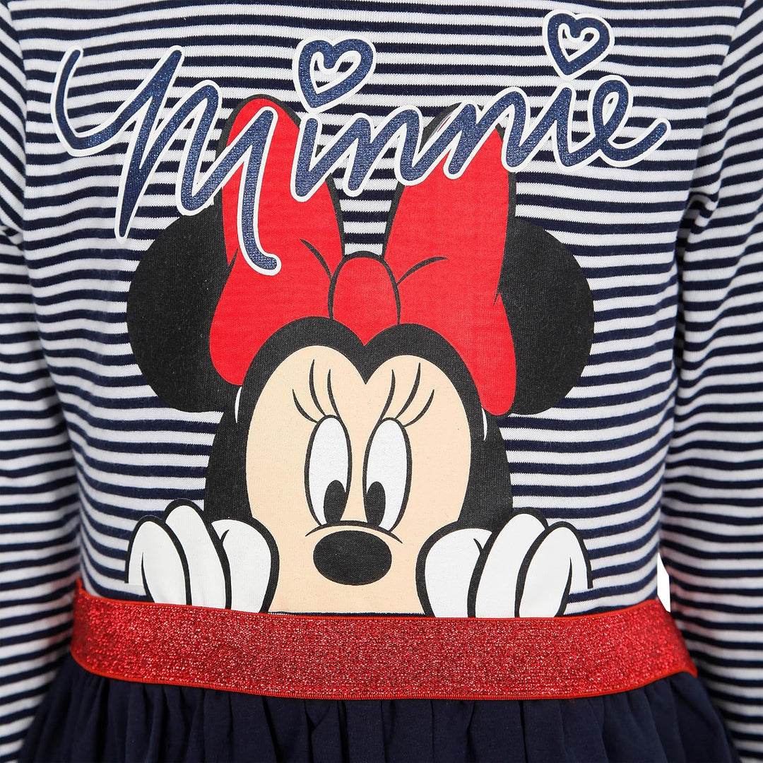 Disney Minnie Maus Kleid Madchen | Minnie Mouse Kleider für mädchen | Kleid Mädchen Festlich 116 Meh
