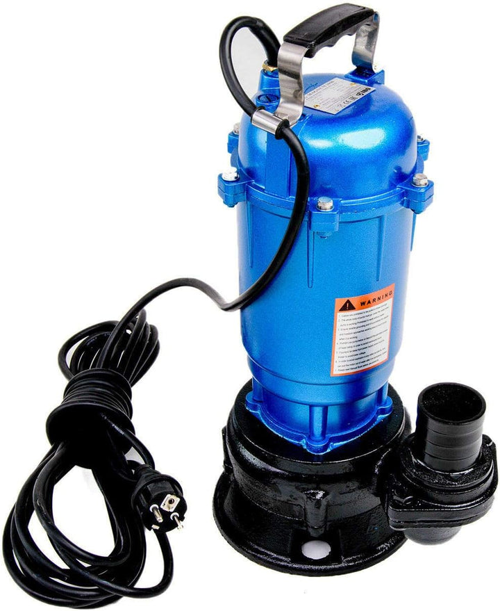 FÄKALIENPUMPE 550W M PUMPE WASSERPUMPE mit 2" STORZ C KUPPLUNG und 20m SCHLAUCH Tauchpumpe