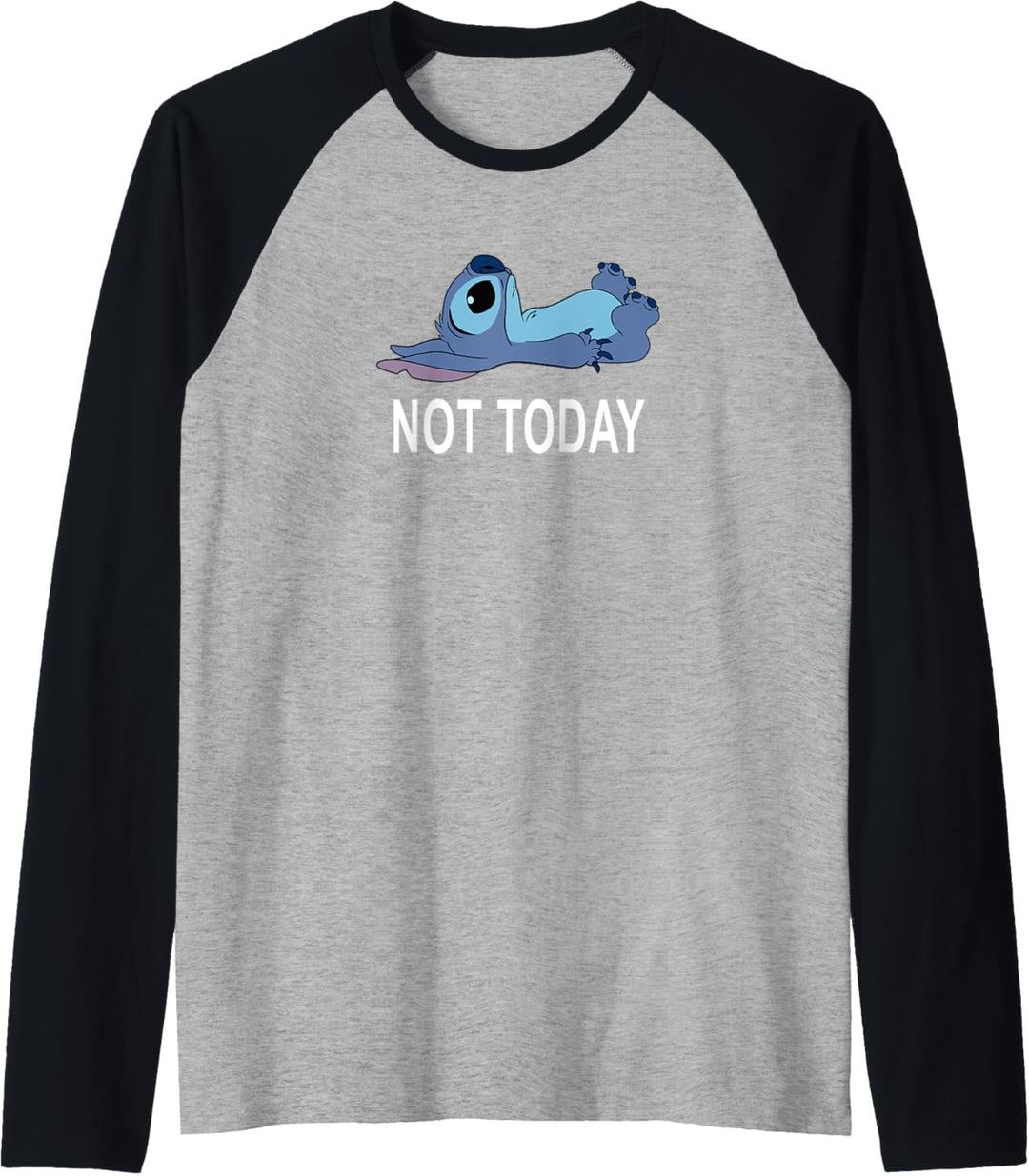 Disney Lilo & Stitch Not Today Stitch Raglan