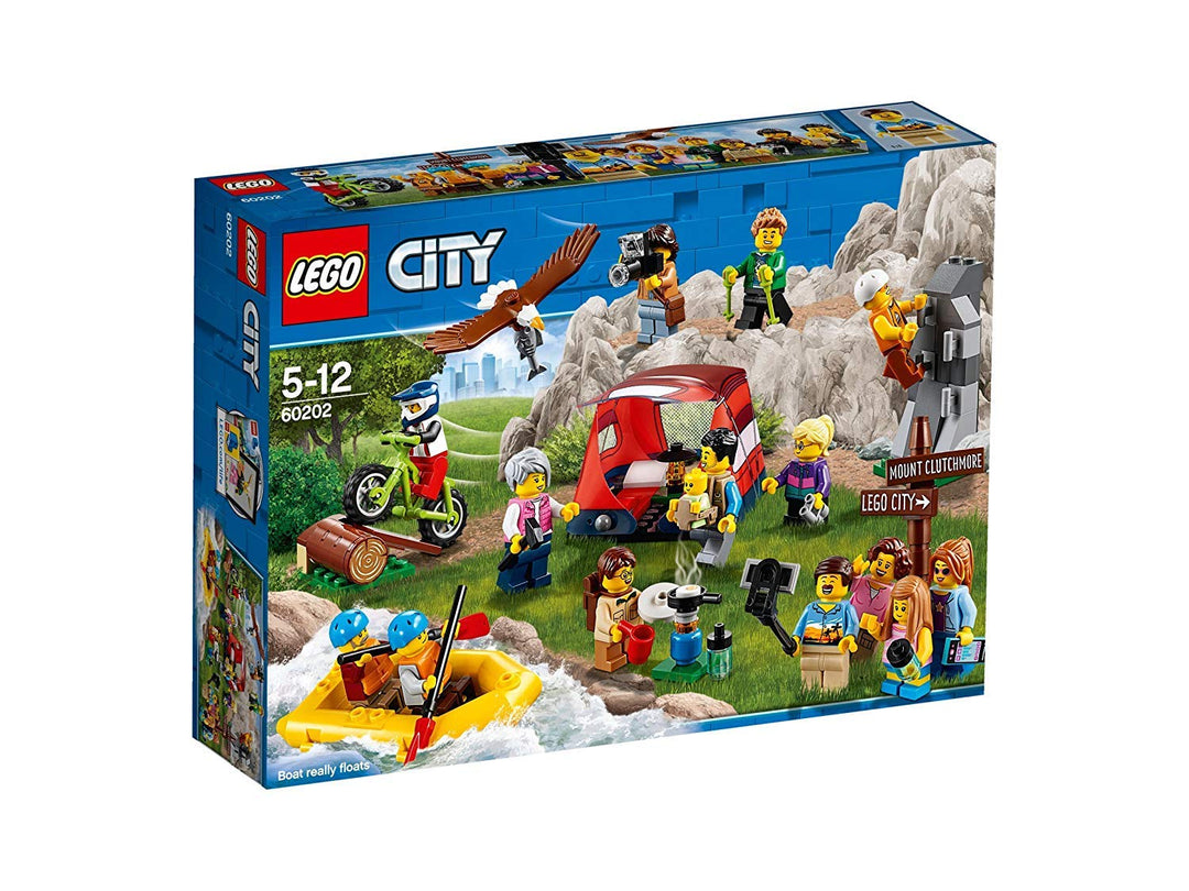 LEGO 60202 City Town Stadtbewohner – Outdoor-Abenteuer Single, Single