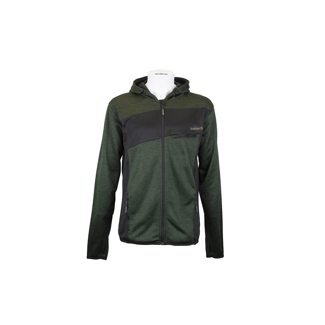 Trakker Sweatshirt mit Kapuze Marl Fleece