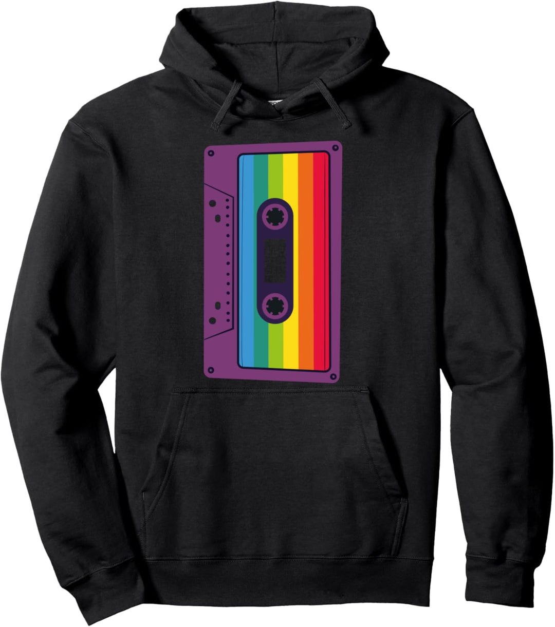 Vintage Kassette I Old School I Retro 80er und 90er I 80s Pullover Hoodie