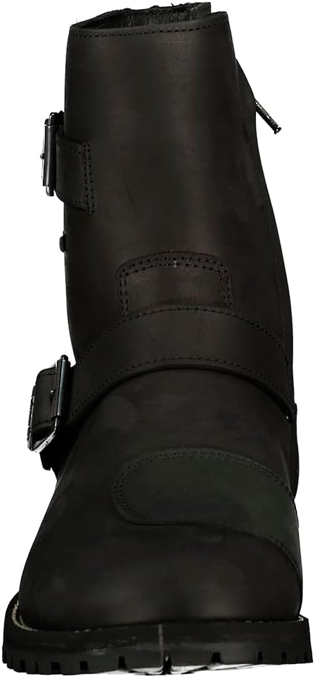 STYLMARTIN Legend Mid WP Motorradstiefel 40 EU Schwarz, 40 EU Schwarz