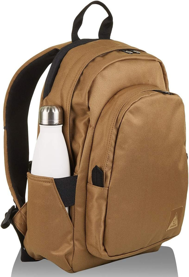 Invicta Round Backpack Geräumiger Rucksack, praktisch &amp; unisex, mit Laptopfach für Uni, Arbeit, Reis