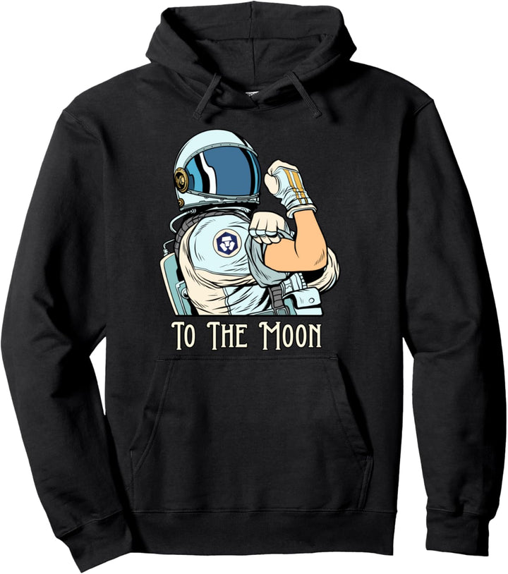 Crypto Currency Talk - Fun CRO Crypto.com We Can Do It Merch Pullover Hoodie