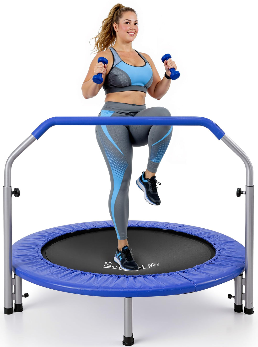 SereneLife Portable &amp; Foldable Trampoline - 40&