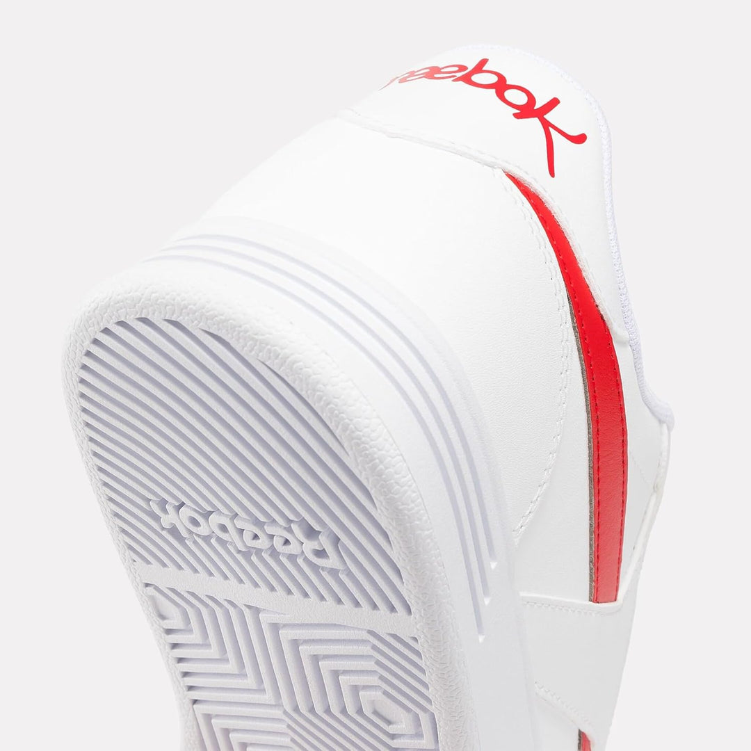 Reebok Unisex Court Advance Sneaker 40 EU Ftwwht Kinblu Vecred, 40 EU Ftwwht Kinblu Vecred