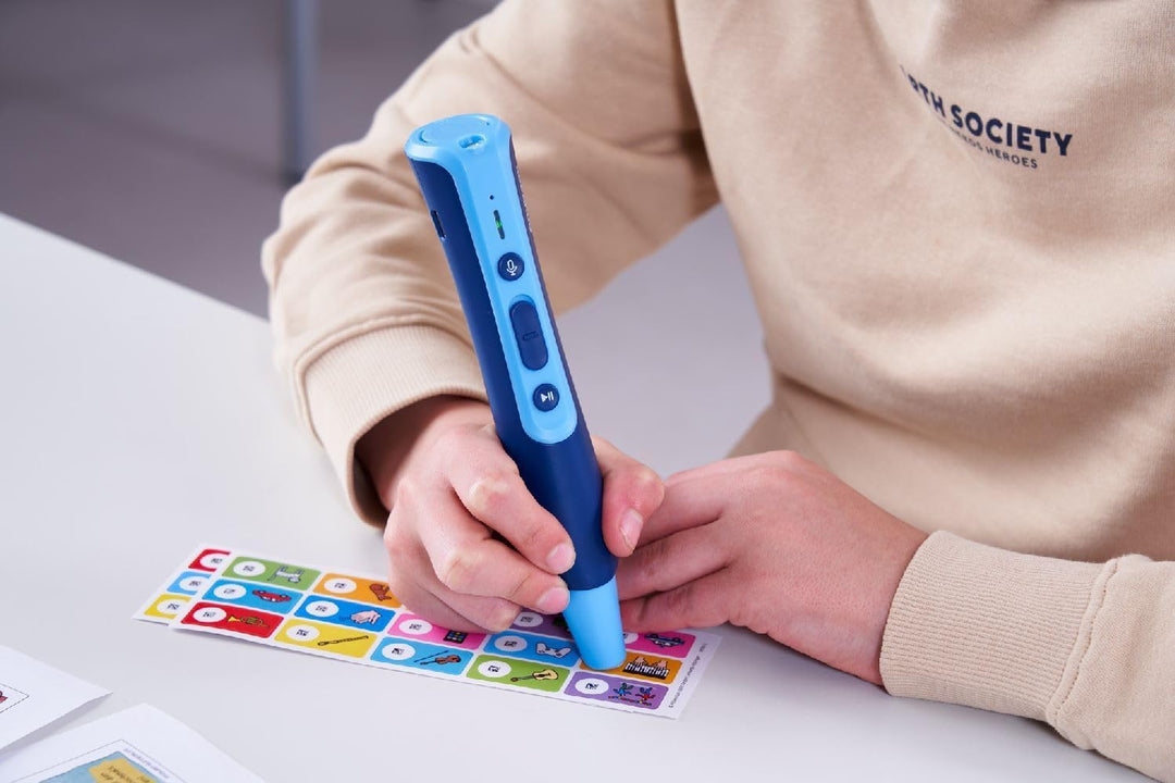ANYBOOK Pro - der Audiostift mit Aufnahme- und Wiedergabefunktion, als Lernhilfe für Grundschule För