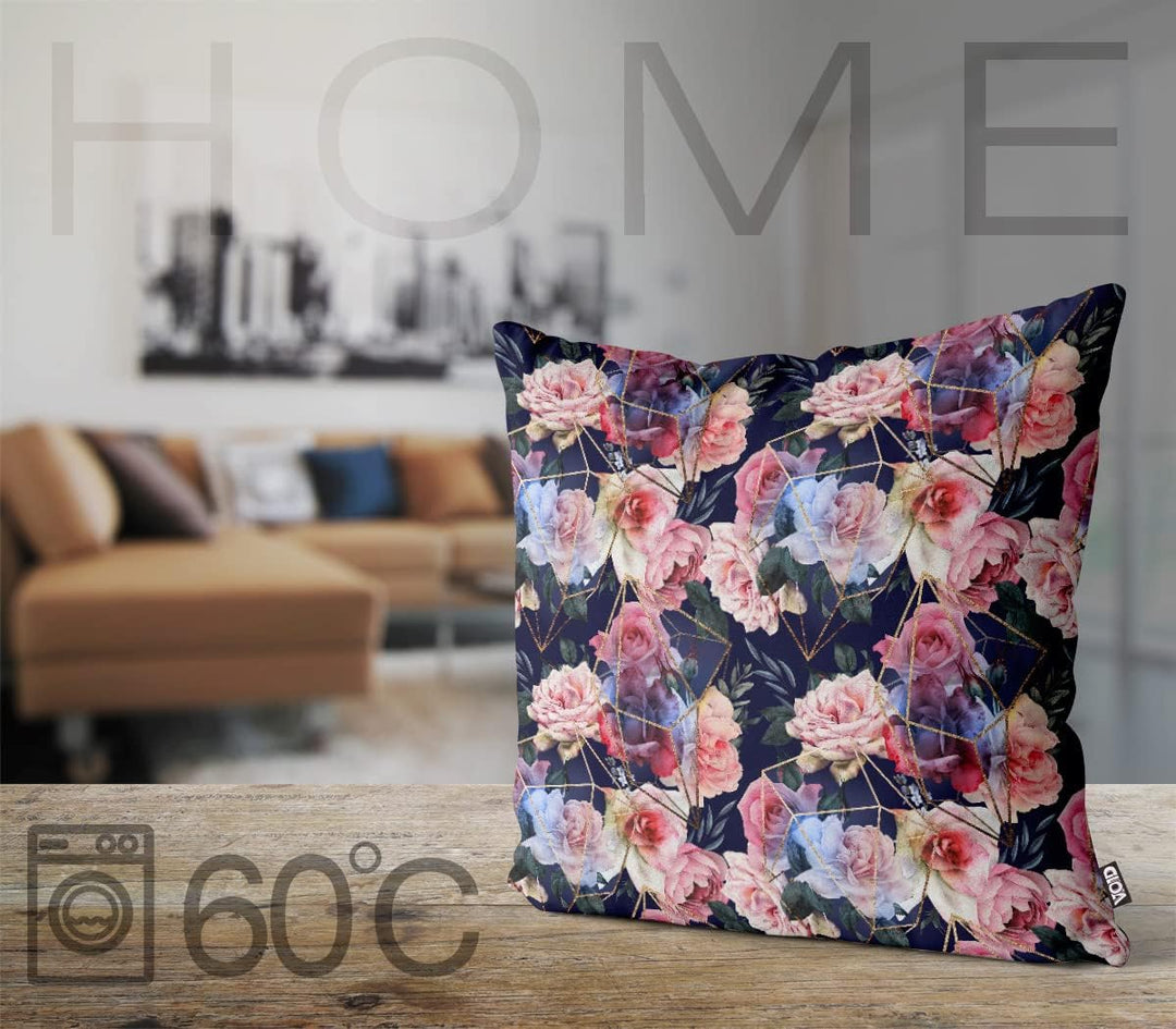 VOID Modernes Blumendesign Kissenbezug Kissenhülle Sofakissen Kissen Deko Outdoor-Kissen Dekokissen,