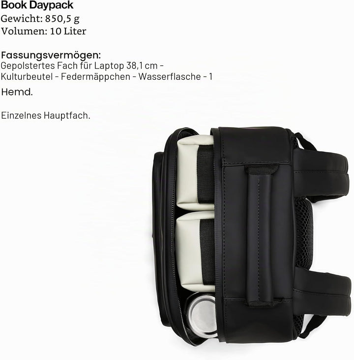 RAINS Buch Daypack (Grün), Grün