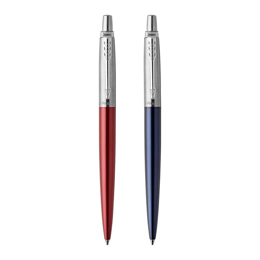 Parker 2033154 Jotter London Duo Discovery Pack: Kugelschreiber (Red Kensington) & Gelstifte (Royal