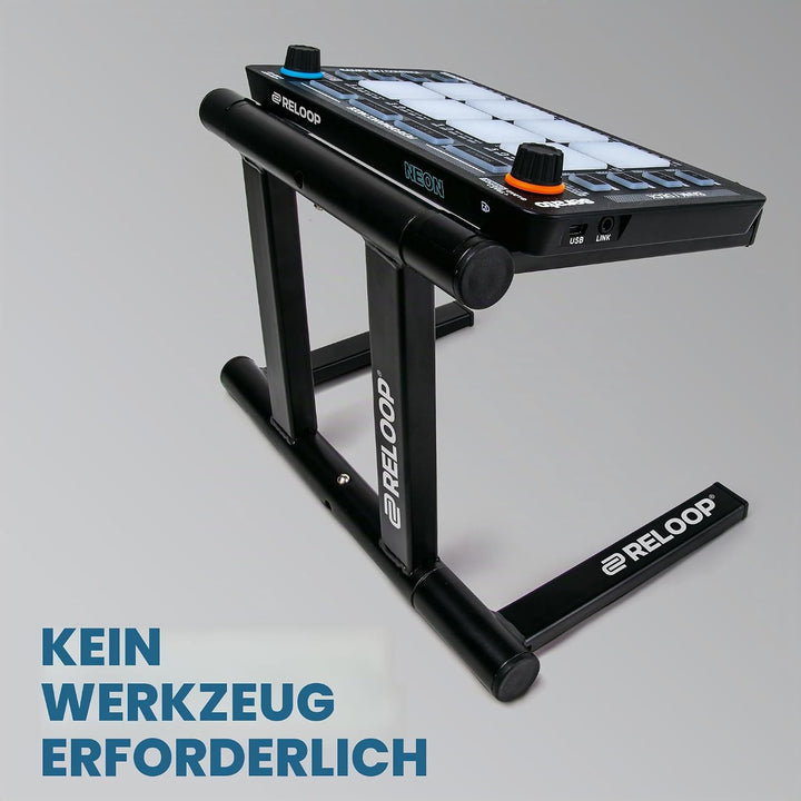 Reloop Modular Stand - Stabiler Ständer für Modular Controller, Optimiert für Reloop Neon, AMS-MODUL