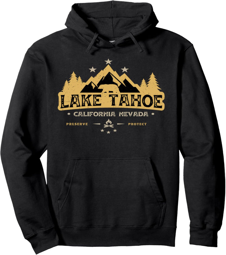 Black Bear Lake Tahoe National Park Pullover Hoodie