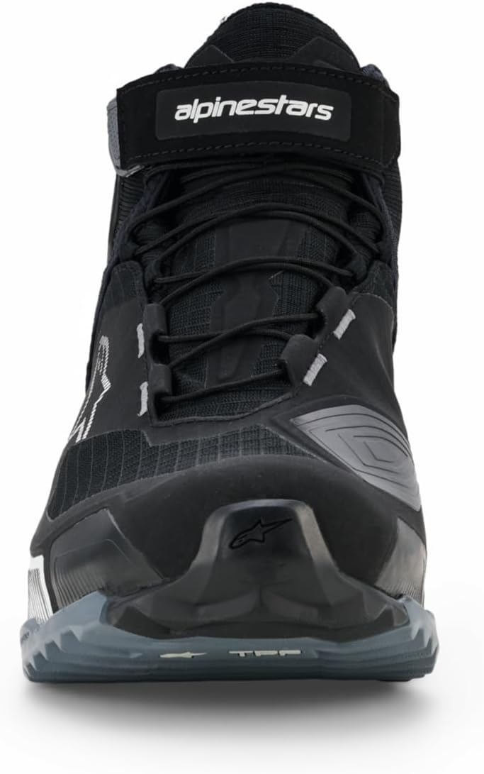 Alpinestars Nc Herren Motorradstiefel 44 EU Schwarz Grau Weiss, 44 EU Schwarz Grau Weiss