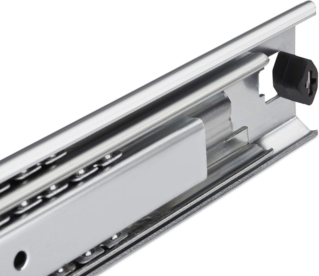 SOTECH 1 Paar Vollauszüge 114323 Höhe 53,4 mm, Länge 650 mm Kugelführungen mit 100 Kg Tragkraft Läng