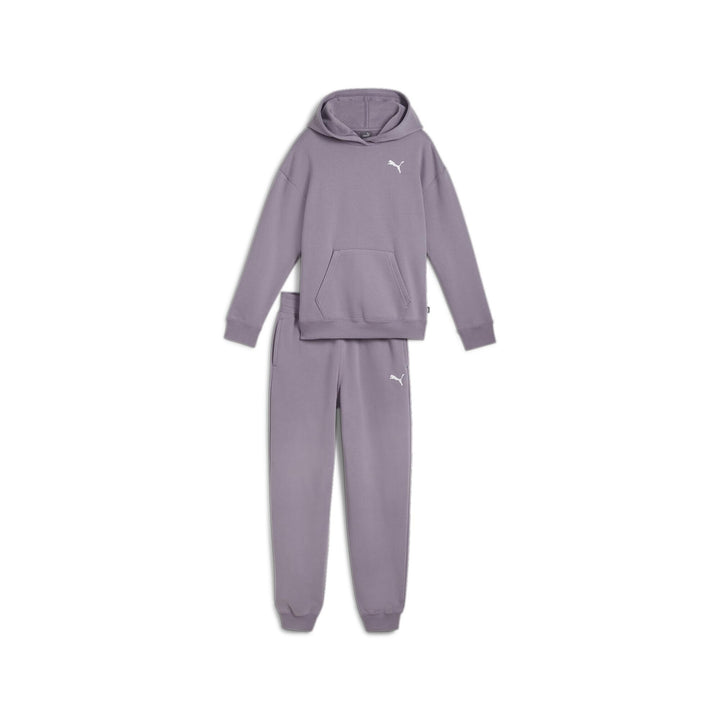 PUMA Mädchen Loungewear Suit Fl G Trainingsanzug, Pale Plum